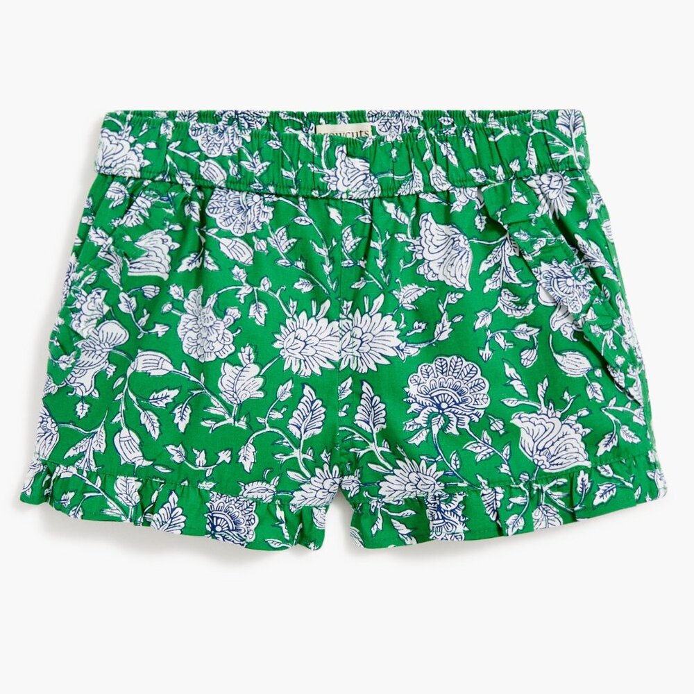 Crewcuts Girls’ Sage Green Twill Skirt – Size XXS (2/3)